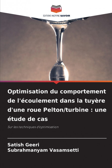 Optimisation du comportement de l’écoulement dans la tuyère d’une roue Pelton/turbine