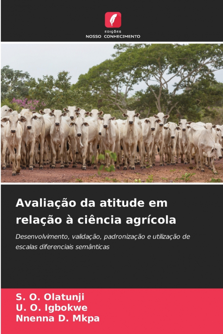 Avaliação da atitude em relação à ciência agrícola