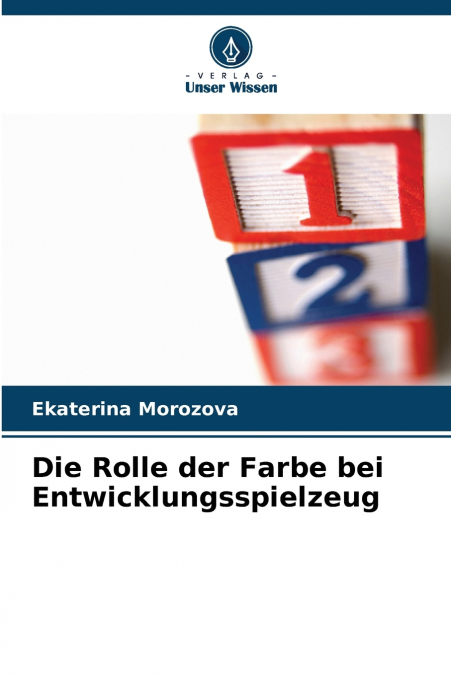 Die Rolle der Farbe bei Entwicklungsspielzeug