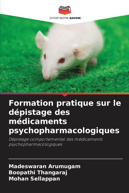 Formation pratique sur le dépistage des médicaments psychopharmacologiques