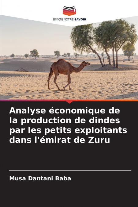 Analyse économique de la production de dindes par les petits exploitants dans l’émirat de Zuru
