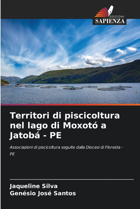 Territori di piscicoltura nel lago di Moxotó a Jatobá - PE