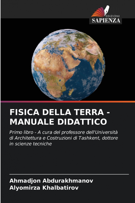 FISICA DELLA TERRA - MANUALE DIDATTICO