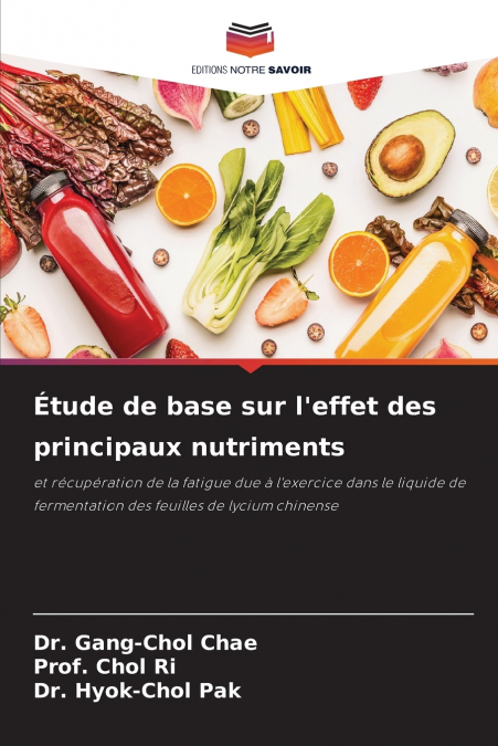 Étude de base sur l’effet des principaux nutriments