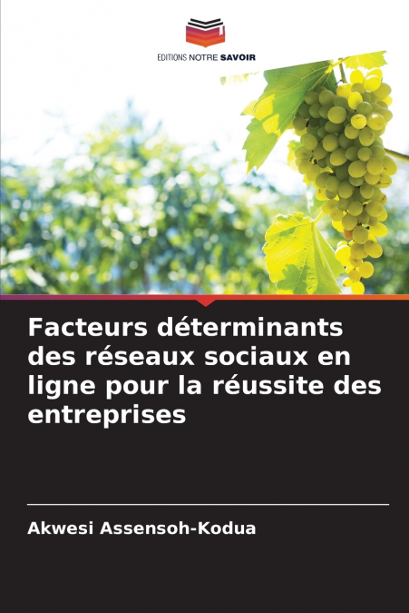 Facteurs déterminants des réseaux sociaux en ligne pour la réussite des entreprises