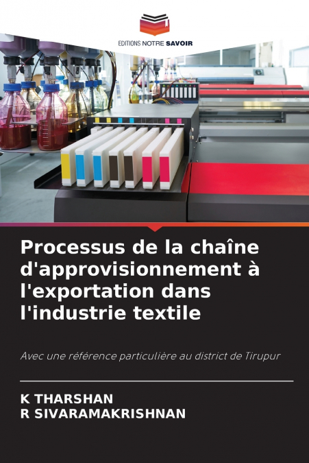 Processus de la chaîne d’approvisionnement à l’exportation dans l’industrie textile
