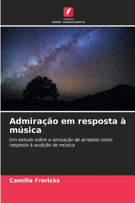 Admiração em resposta à música