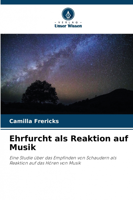 Ehrfurcht als Reaktion auf Musik