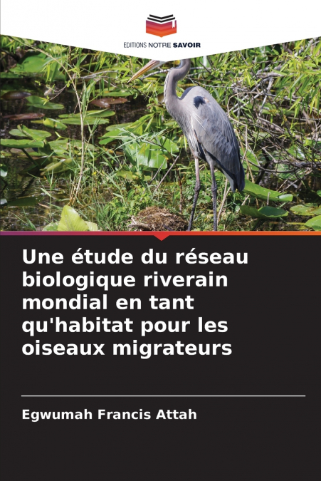Une étude du réseau biologique riverain mondial en tant qu’habitat pour les oiseaux migrateurs