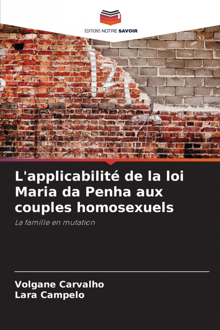 L’applicabilité de la loi Maria da Penha aux couples homosexuels