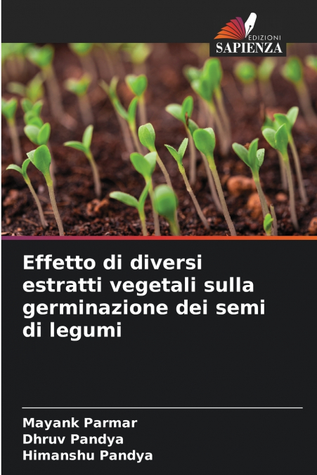 Effetto di diversi estratti vegetali sulla germinazione dei semi di legumi