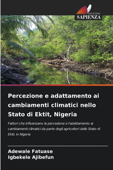 Percezione e adattamento ai cambiamenti climatici nello Stato di Ektit, Nigeria