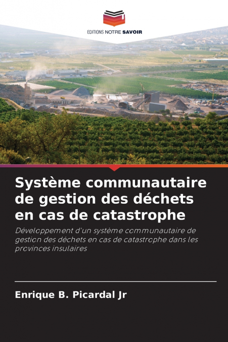 Système communautaire de gestion des déchets en cas de catastrophe
