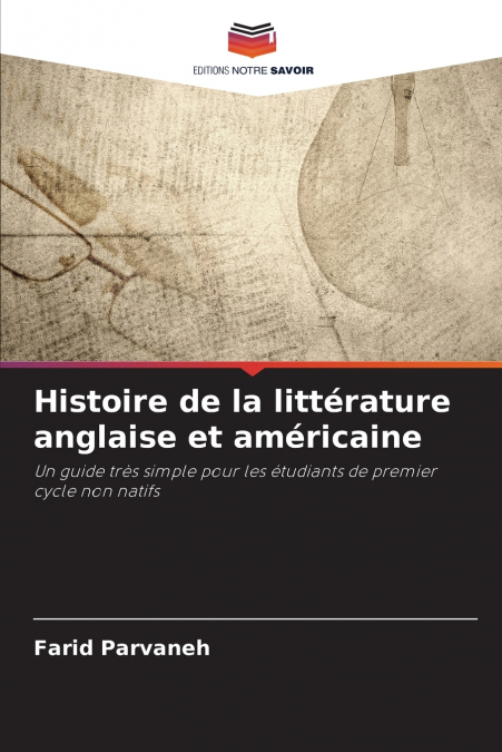 Histoire de la littérature anglaise et américaine