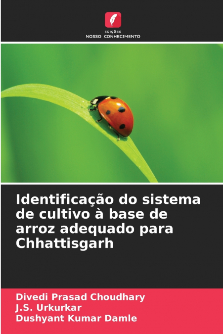 Identificação do sistema de cultivo à base de arroz adequado para Chhattisgarh