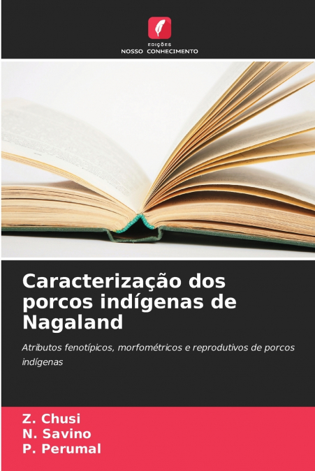 Caracterização dos porcos indígenas de Nagaland