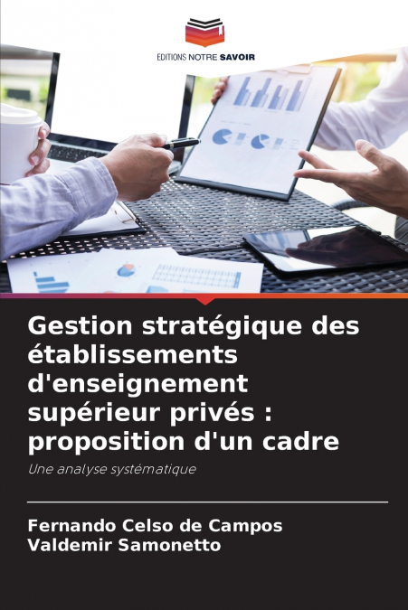 Gestion stratégique des établissements d’enseignement supérieur privés