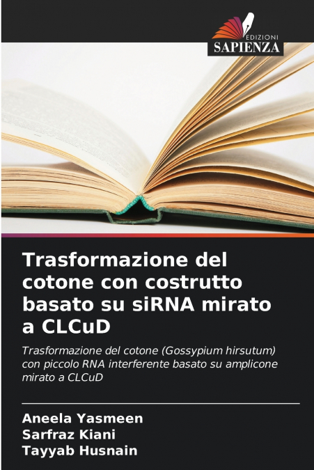 Trasformazione del cotone con costrutto basato su siRNA mirato a CLCuD