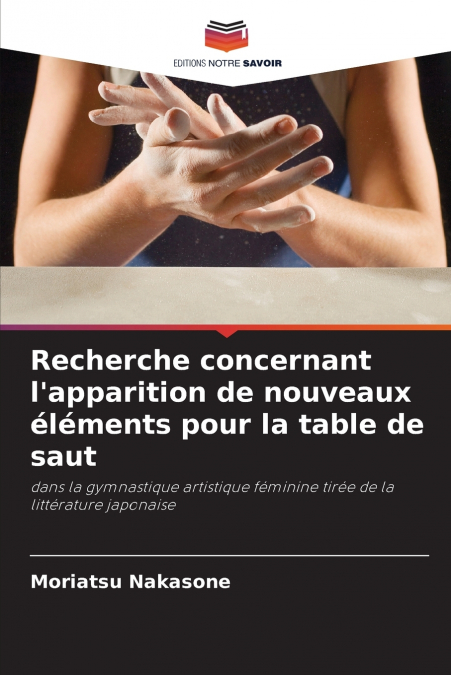 Recherche concernant l’apparition de nouveaux éléments pour la table de saut