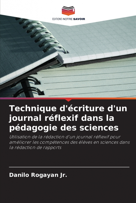 Technique d’écriture d’un journal réflexif dans la pédagogie des sciences