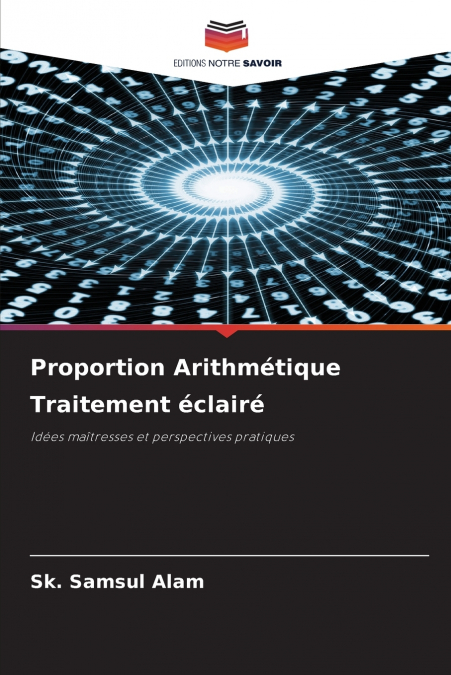 Proportion Arithmétique Traitement éclairé
