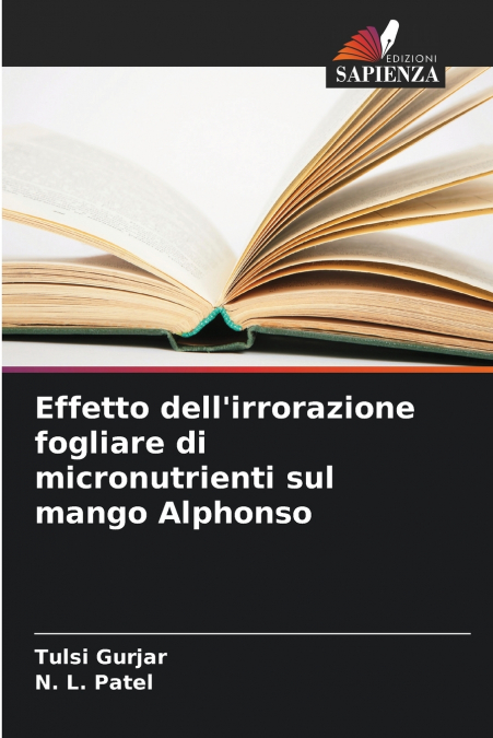 Effetto dell’irrorazione fogliare di micronutrienti sul mango Alphonso