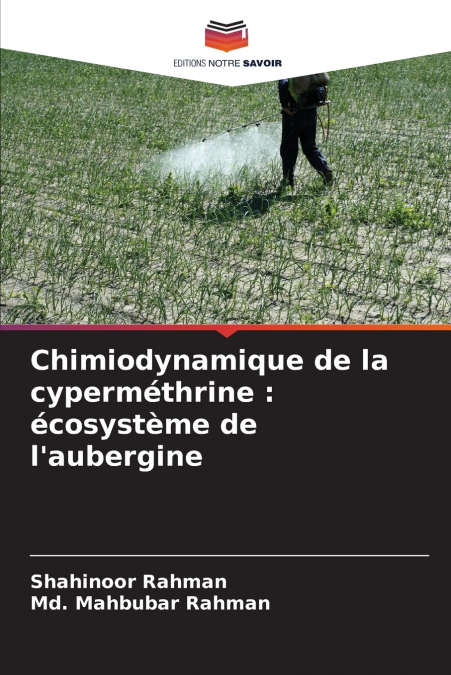 Chimiodynamique de la cyperméthrine