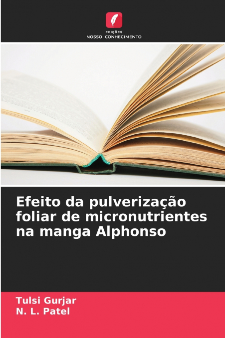 Efeito da pulverização foliar de micronutrientes na manga Alphonso