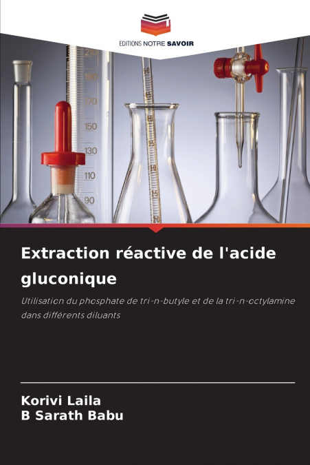 Extraction réactive de l’acide gluconique