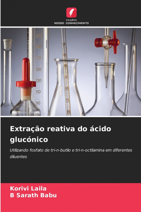 Extração reativa do ácido glucónico