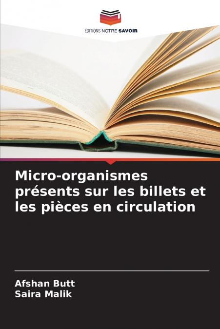 Micro-organismes présents sur les billets et les pièces en circulation