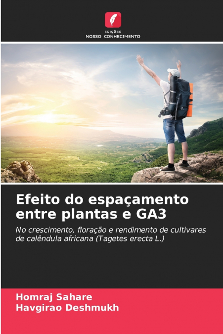 Efeito do espaçamento entre plantas e GA3