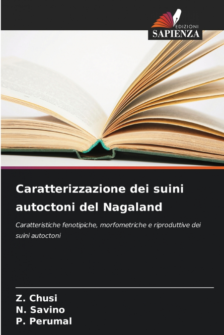 Caratterizzazione dei suini autoctoni del Nagaland