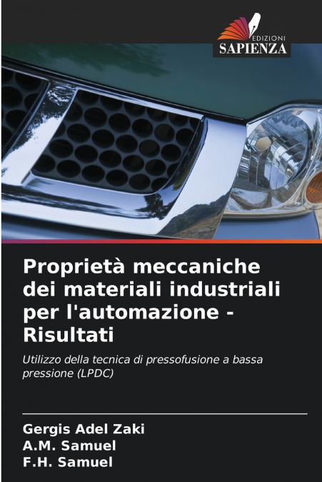 Proprietà meccaniche dei materiali industriali per l’automazione - Risultati
