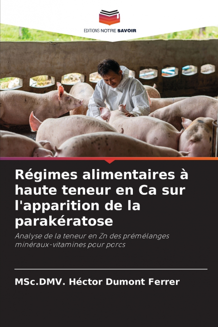 Régimes alimentaires à haute teneur en Ca sur l’apparition de la parakératose