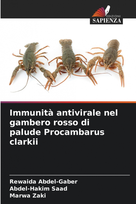 Immunità antivirale nel gambero rosso di palude Procambarus clarkii
