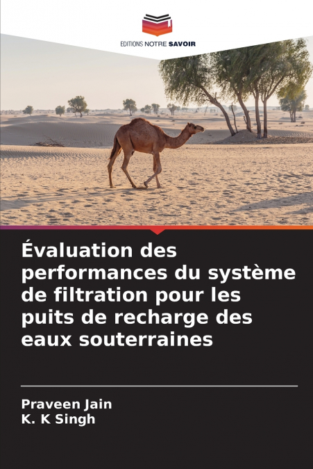 Évaluation des performances du système de filtration pour les puits de recharge des eaux souterraines
