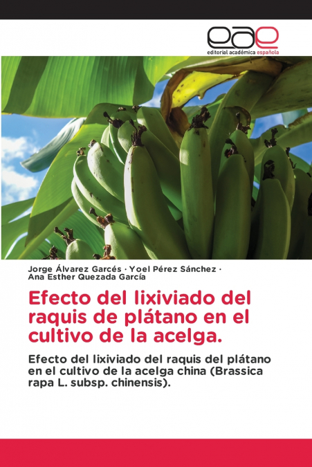 Efecto del lixiviado del raquis de plátano en el cultivo de la acelga.