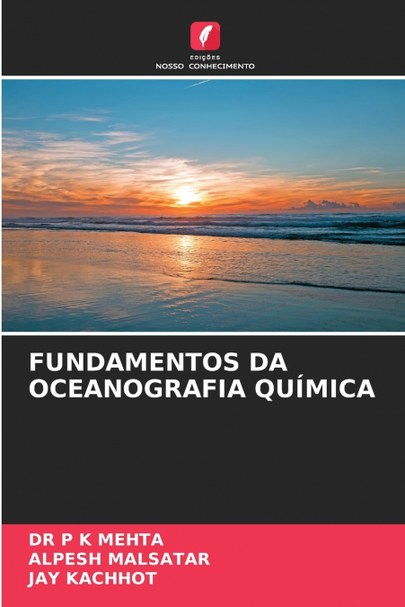 FUNDAMENTOS DA OCEANOGRAFIA QUÍMICA