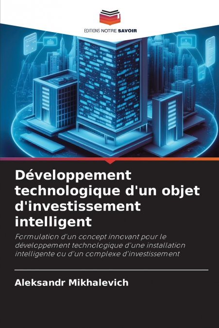 Développement technologique d’un objet d’investissement intelligent