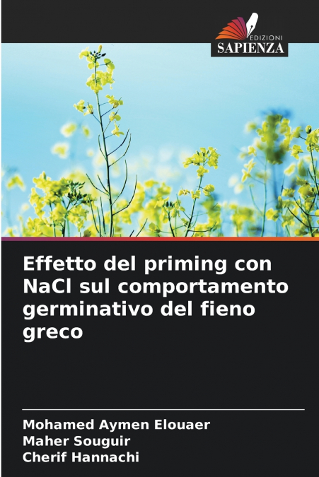 Effetto del priming con NaCl sul comportamento germinativo del fieno greco