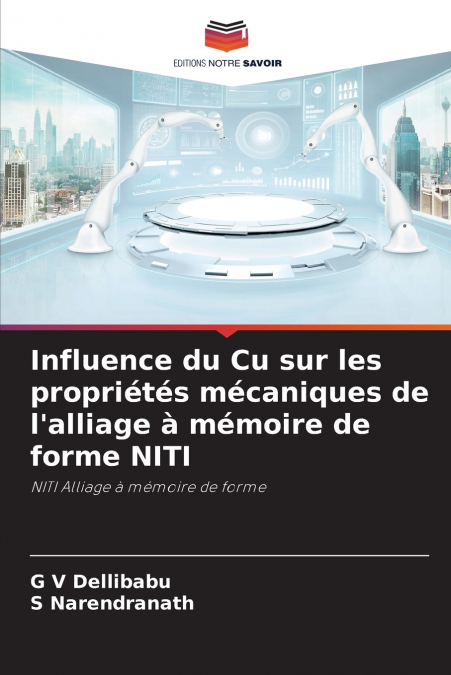 Influence du Cu sur les propriétés mécaniques de l’alliage à mémoire de forme NITI