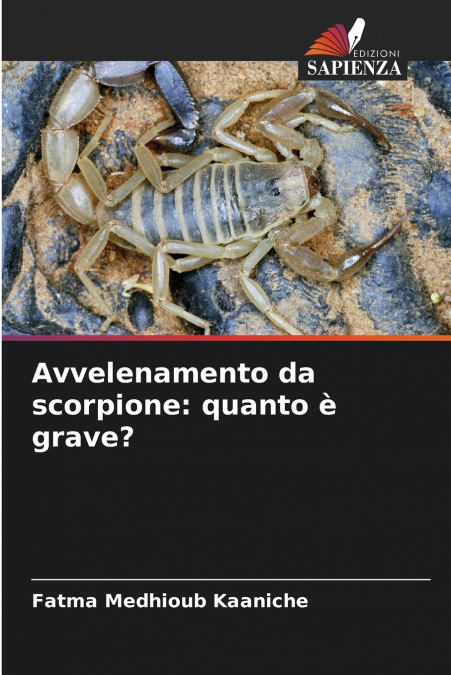 Avvelenamento da scorpione