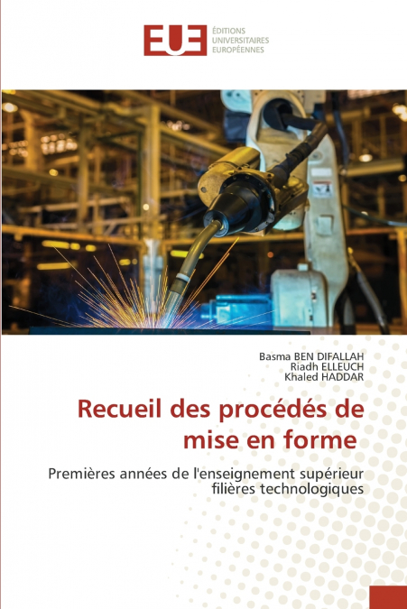 Recueil des procédés de mise en forme