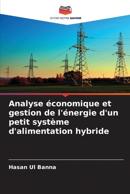 Analyse économique et gestion de l’énergie d’un petit système d’alimentation hybride