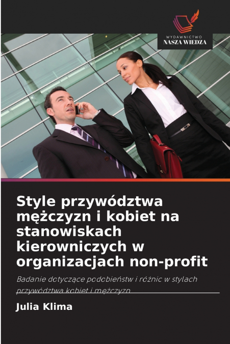 Style przywództwa mężczyzn i kobiet na stanowiskach kierowniczych w organizacjach non-profit