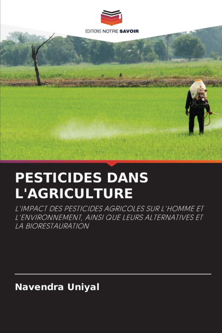 PESTICIDES DANS L’AGRICULTURE