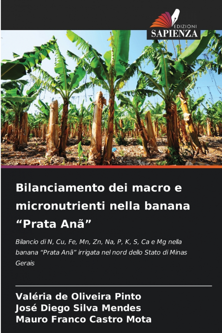 Bilanciamento dei macro e micronutrienti nella banana 'Prata Anã'