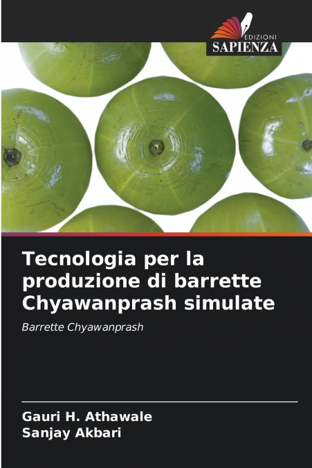 Tecnologia per la produzione di barrette Chyawanprash simulate