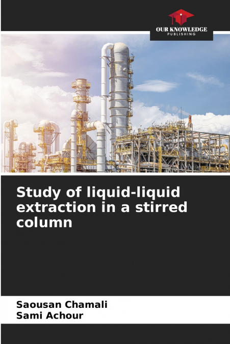 Study of liquid-liquid extraction in a stirred column